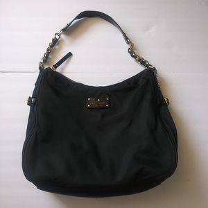 Kate spade black nylon bag size 10x13x4 in